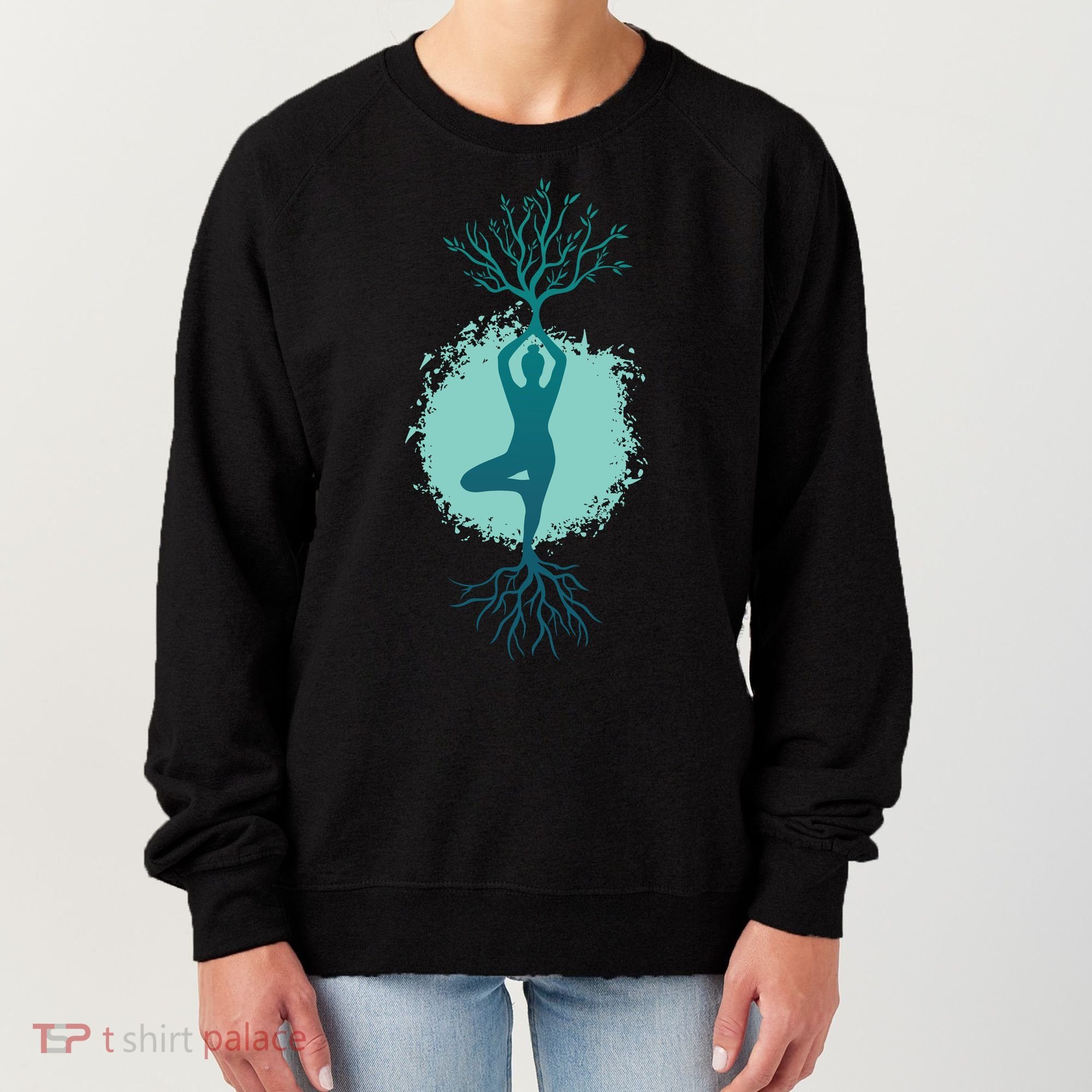 Yoga Woman Tree Women's Sweatshirt