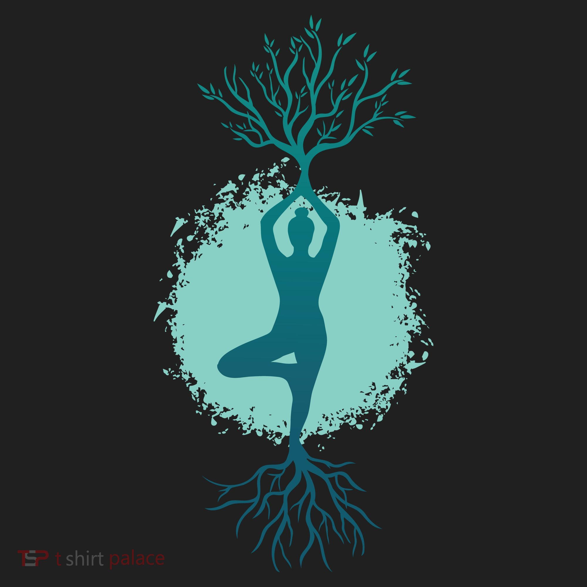 Yoga Woman Tree Women's Sweatshirt