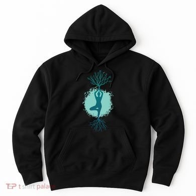 Yoga Woman Tree Hoodie