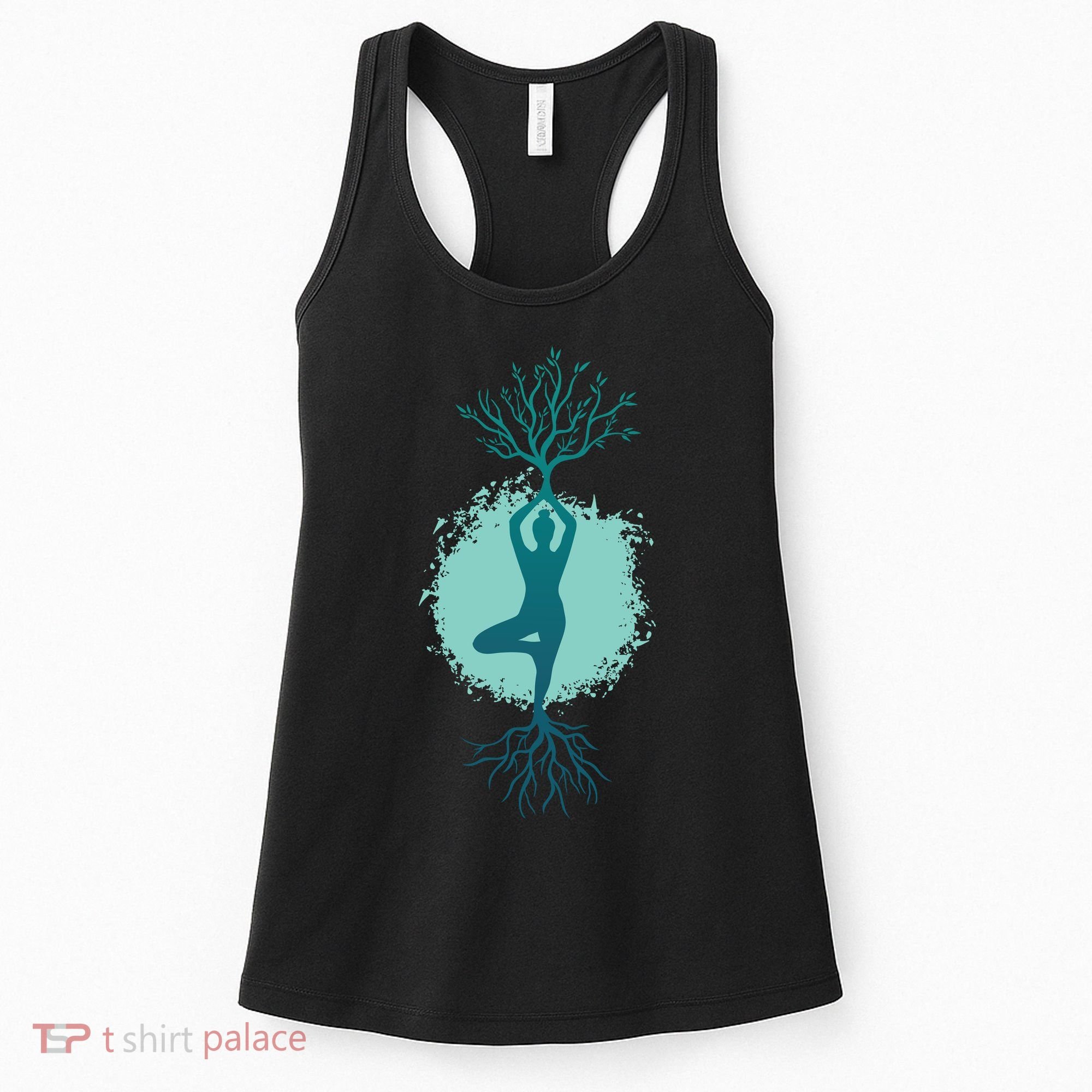 Yoga Woman Tree Women's Tank Top