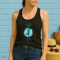 Yoga Woman Tree Women's Tank Top thumb 2
