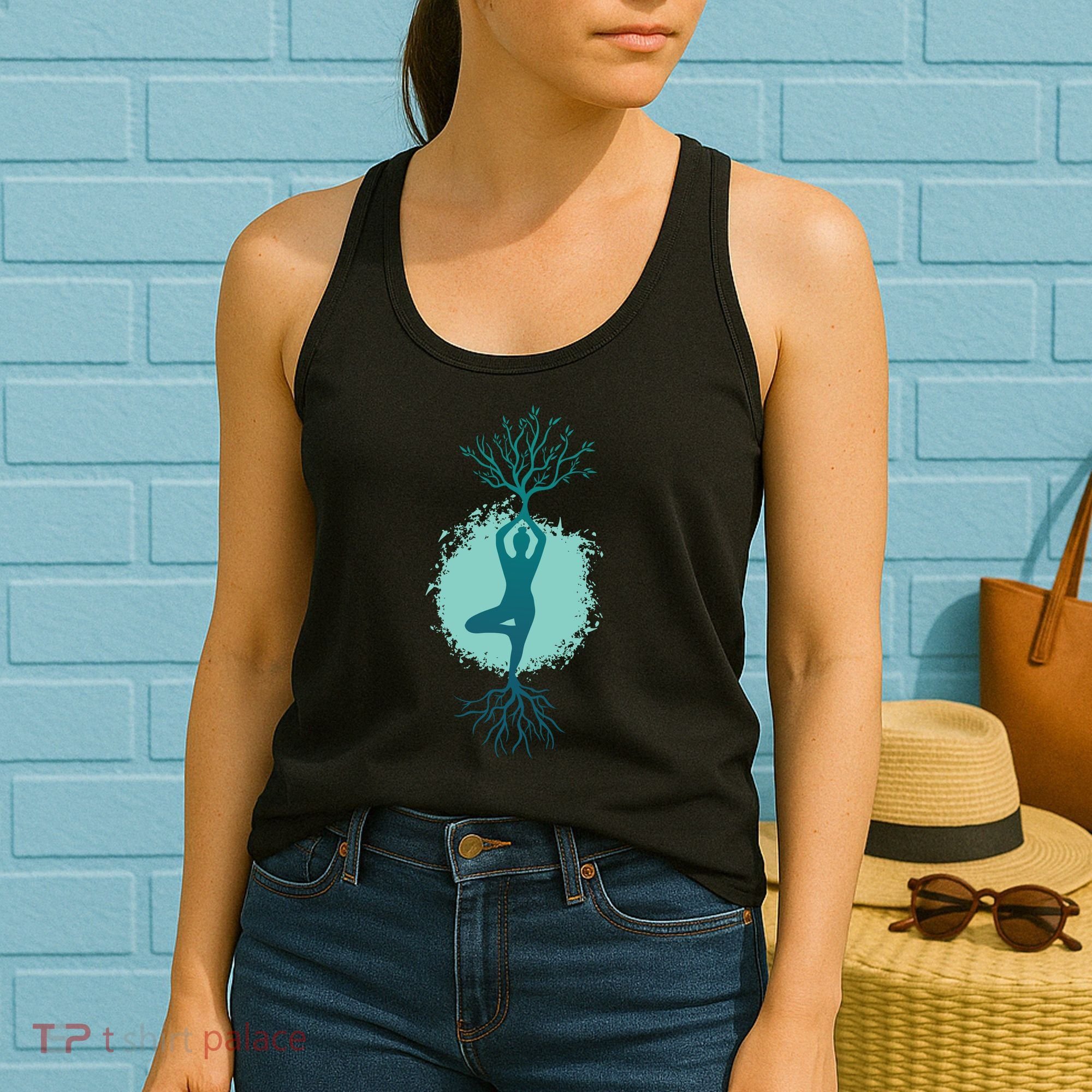 Yoga Woman Tree Women's Tank Top