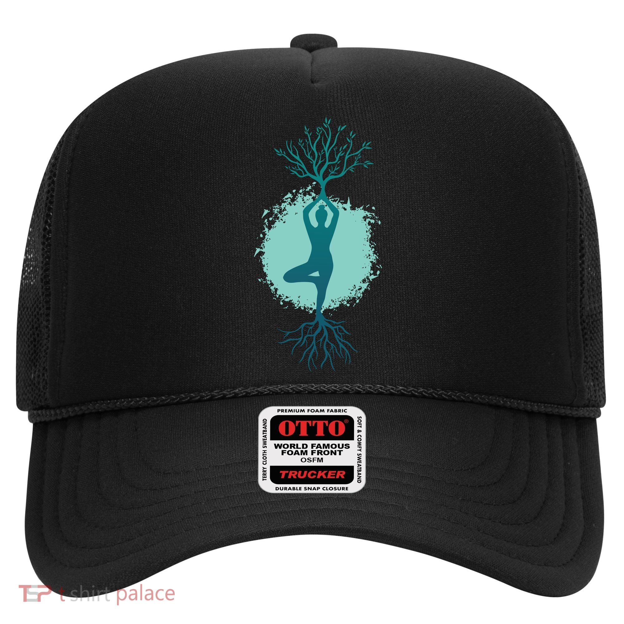 Yoga Woman Tree Hat