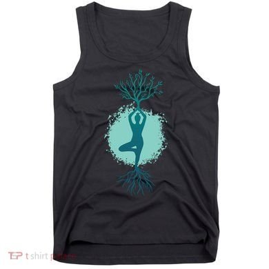 Yoga Woman Tree Tank Top