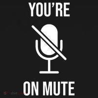 You're On Mute Online Joke Women's Hoodie thumb 2