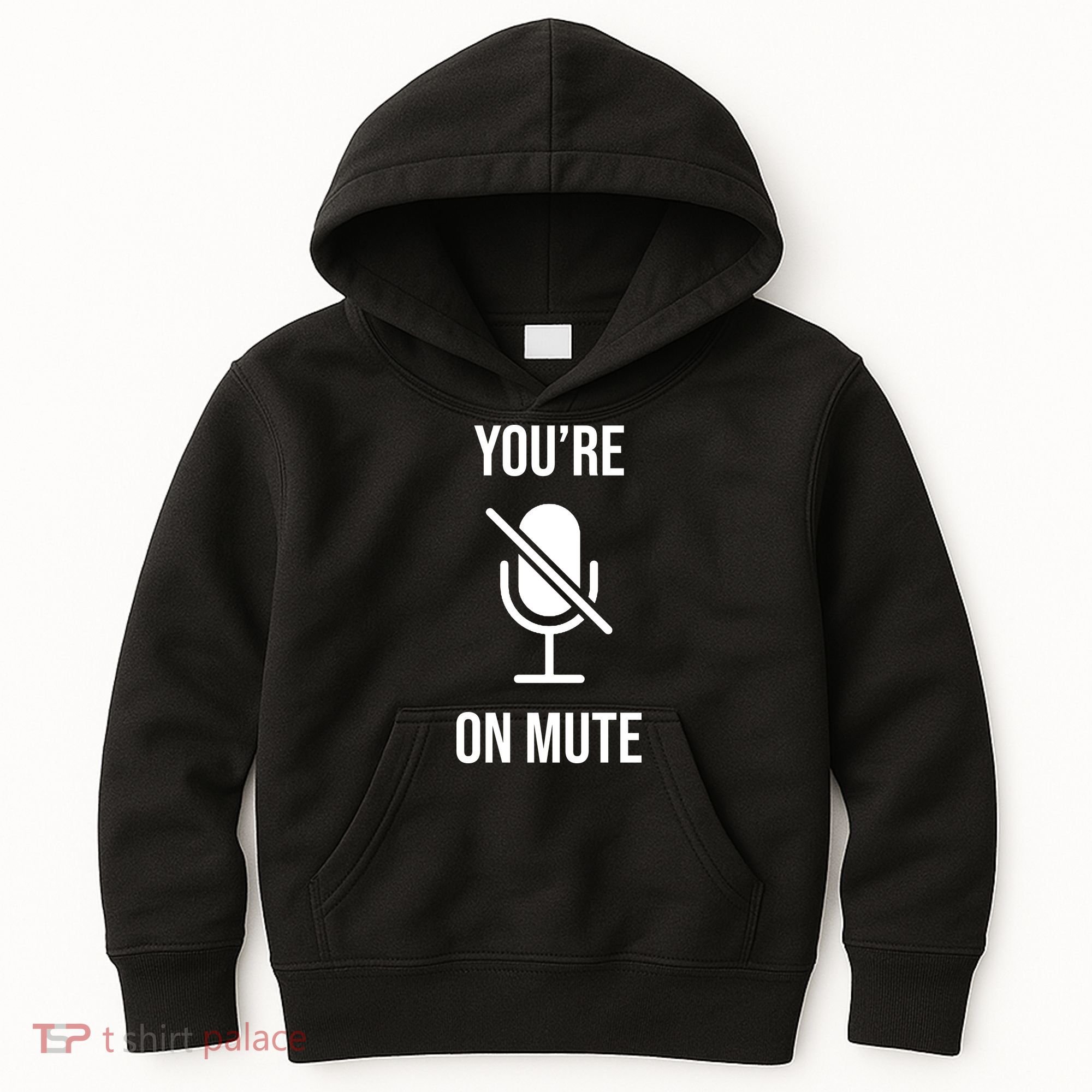 You're On Mute Online Joke Kids Hoodie