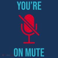 You're On Mute Funny Meme Baby Bodysuit thumb 2