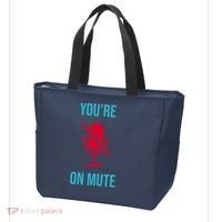 You're On Mute Funny Meme Tote Bag thumb 3