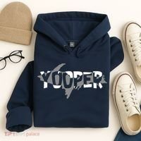 Yooper MI Upper Peninsula Michigan Hoodie thumb 4