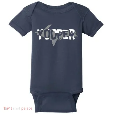 Yooper MI Upper Peninsula Michigan Baby Bodysuit