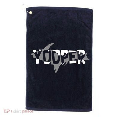 Yooper MI Upper Peninsula Michigan Golf Towel