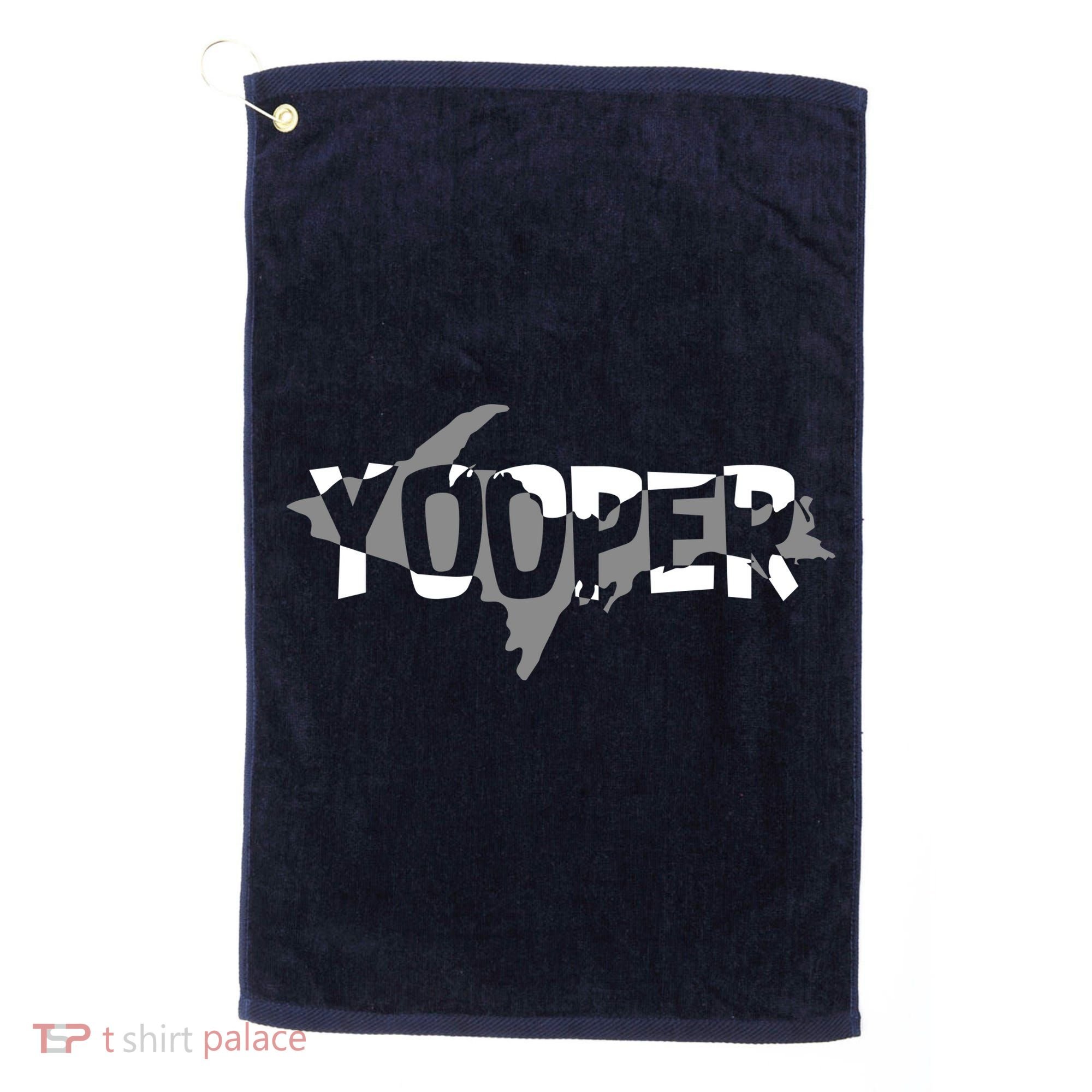 Yooper MI Upper Peninsula Michigan Golf Towel