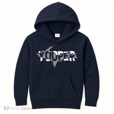 Yooper MI Upper Peninsula Michigan Kids Hoodie