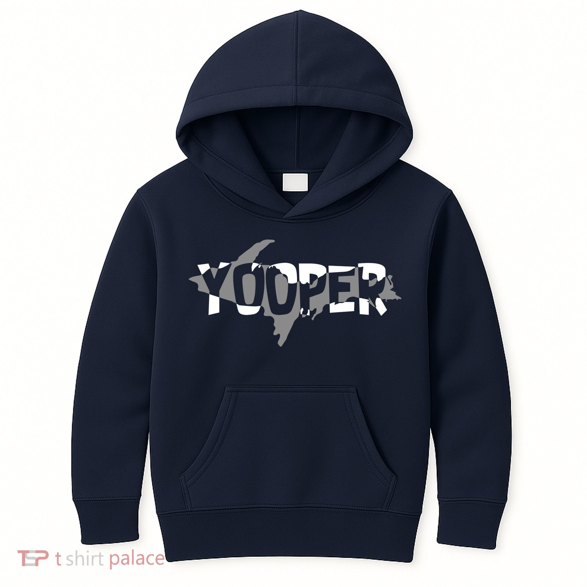 Yooper MI Upper Peninsula Michigan Kids Hoodie