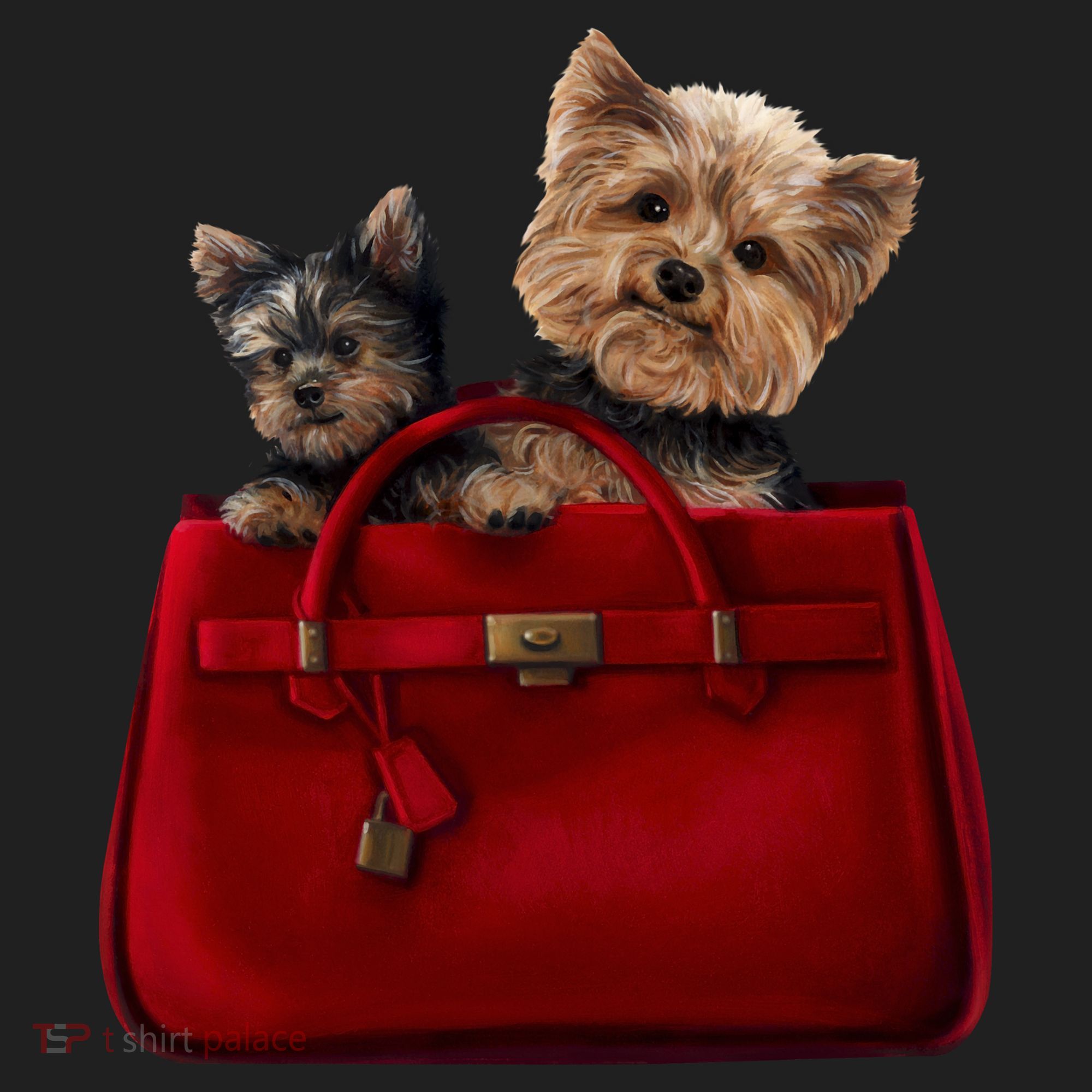 Yorki Dogs in Bag Women's Sweatshirt