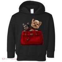 Yorki Dogs in Bag Toddler Hoodie thumb 0