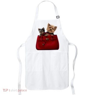 Yorki Dogs in Bag Apron