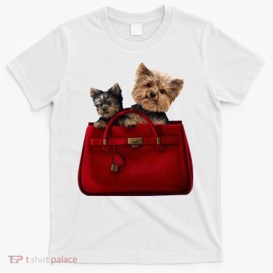 Yorki Dogs in Bag T-Shirt