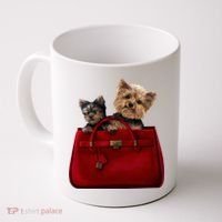 Yorki Dogs in Bag Coffee Mug thumb 0
