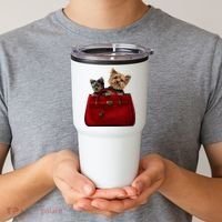 Yorki Dogs in Bag Tumbler thumb 2