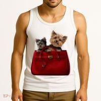 Yorki Dogs in Bag Tank Top thumb 3