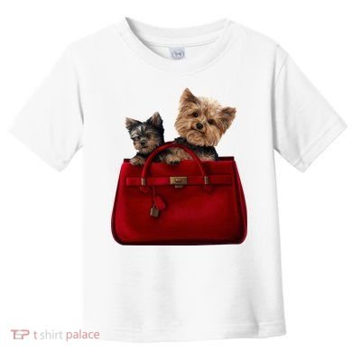 Yorki Dogs in Bag Toddler T-Shirt