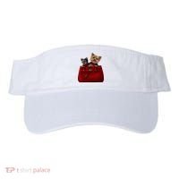 Yorki Dogs in Bag Visor thumb 0