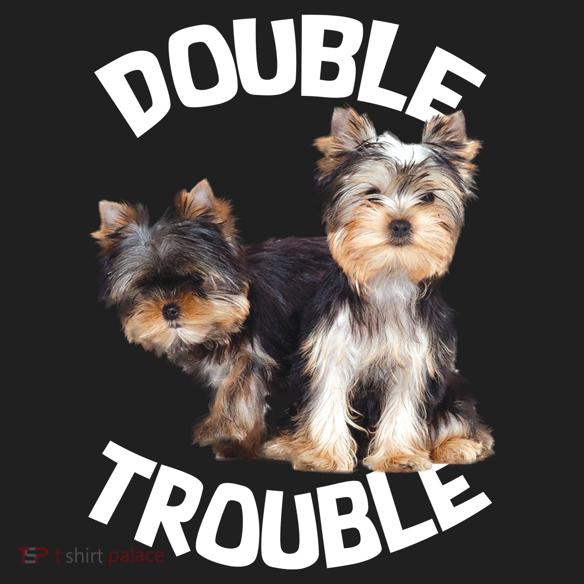 Yorkie Double Trouble Beanie
