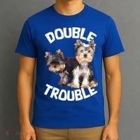 Yorkie Double Trouble T-Shirt thumb 3