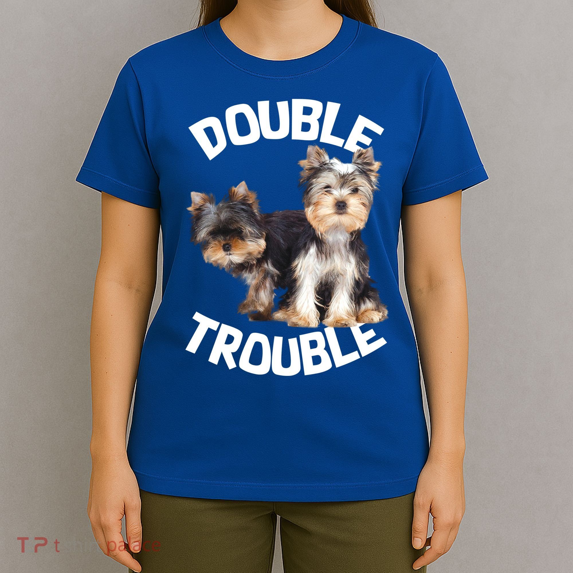 Yorkie Double Trouble T-Shirt