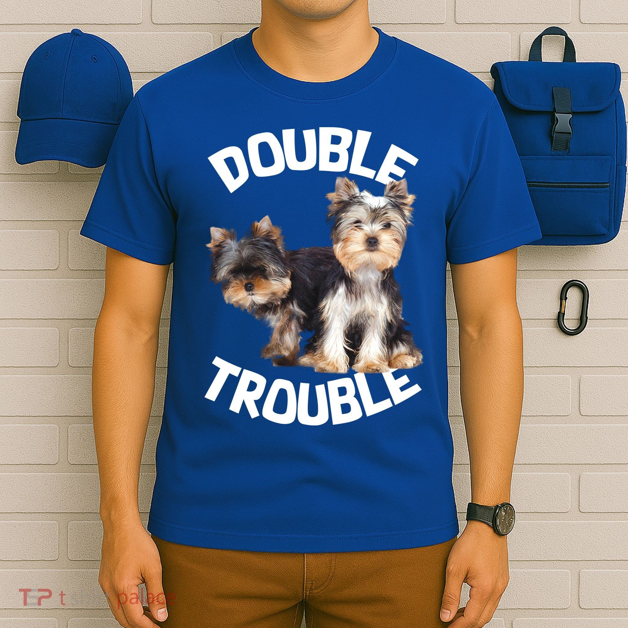 Yorkie Double Trouble T-Shirt