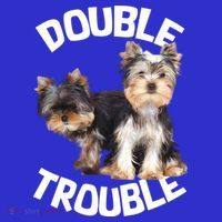 Yorkie Double Trouble T-Shirt thumb 7