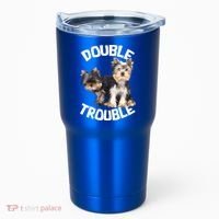 Yorkie Double Trouble Tumbler thumb 0