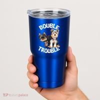 Yorkie Double Trouble Tumbler thumb 2