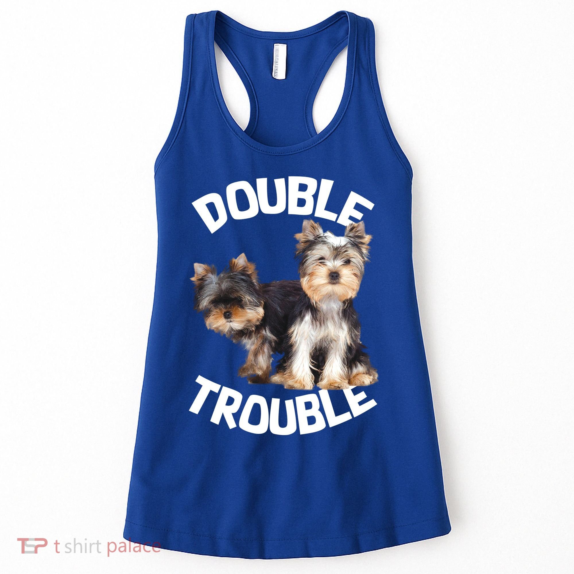 Yorkie Double Trouble Women's Tank Top