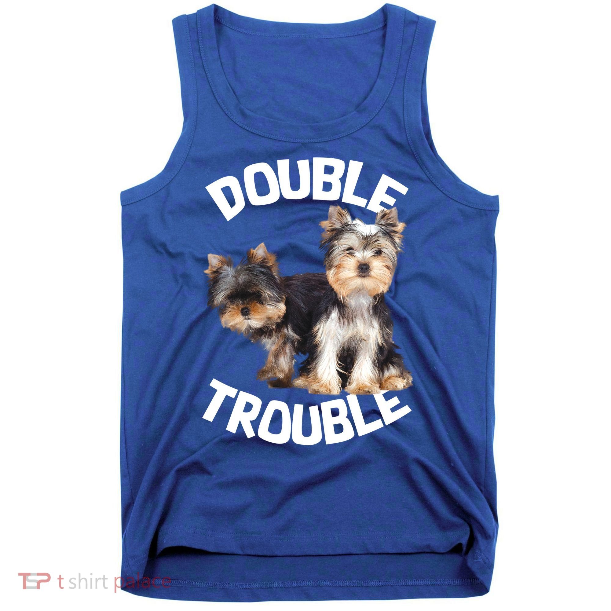 Yorkie Double Trouble Tank Top