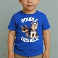Yorkie Double Trouble Toddler T-Shirt thumb 2