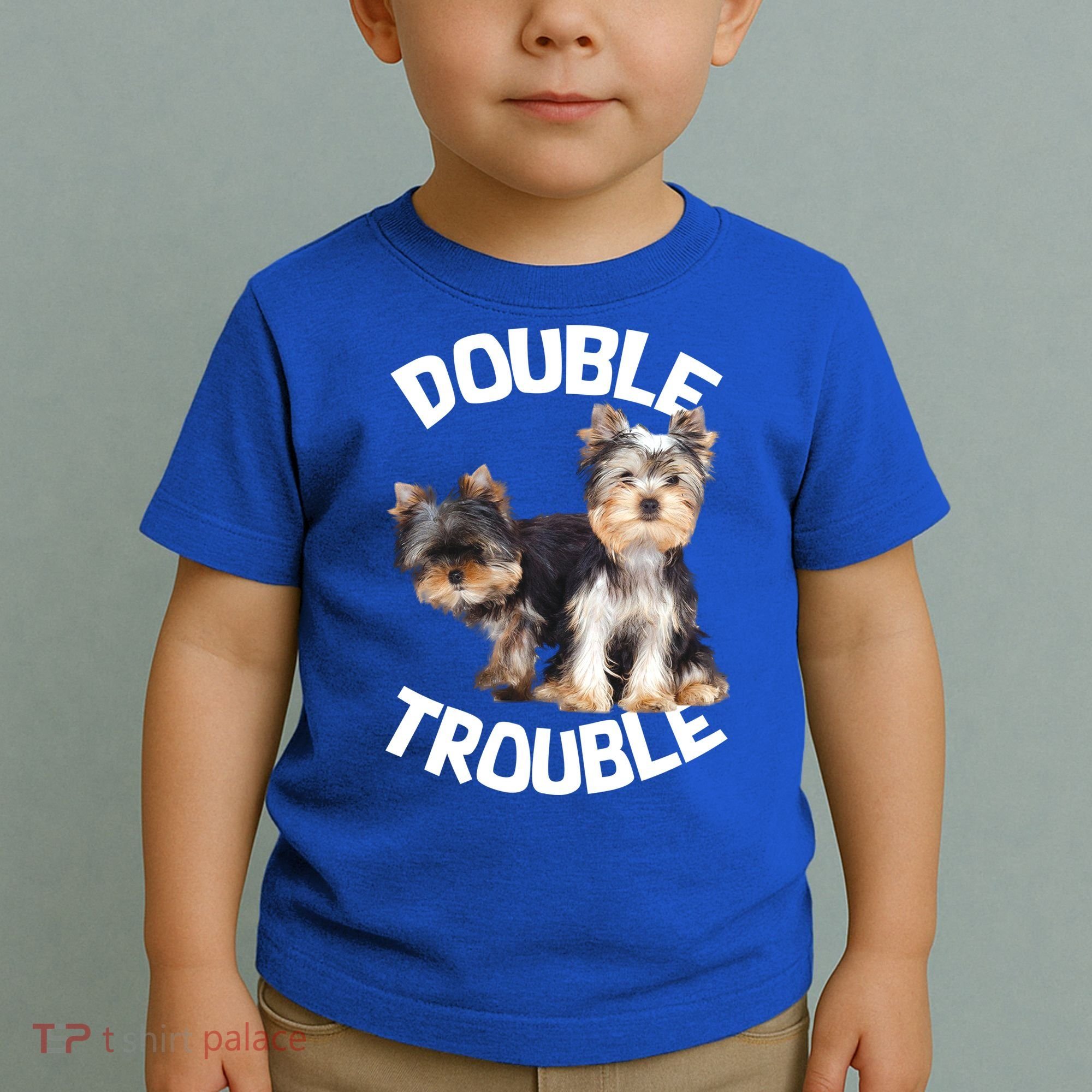 Yorkie Double Trouble Toddler T-Shirt