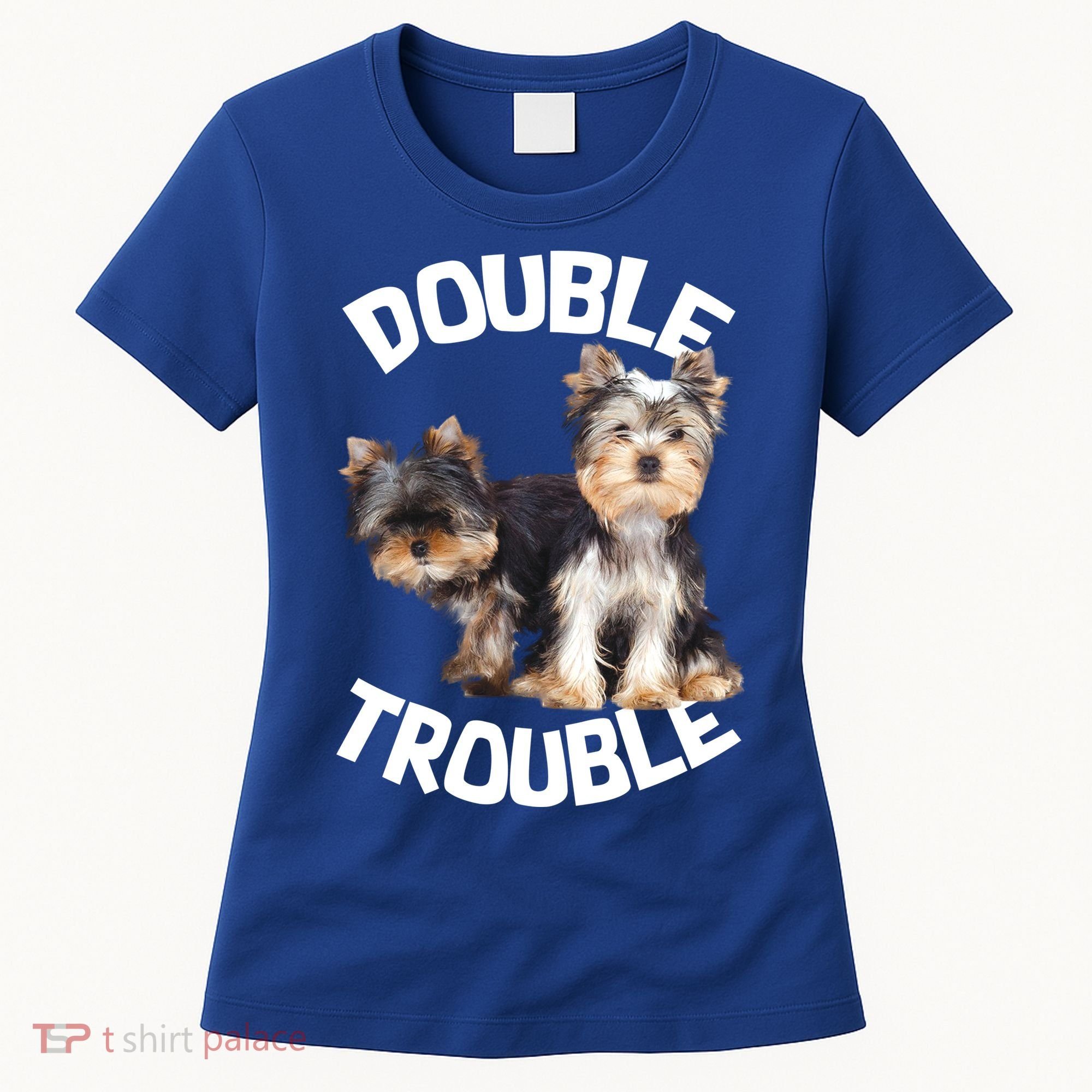 Yorkie Double Trouble Women's T-Shirt
