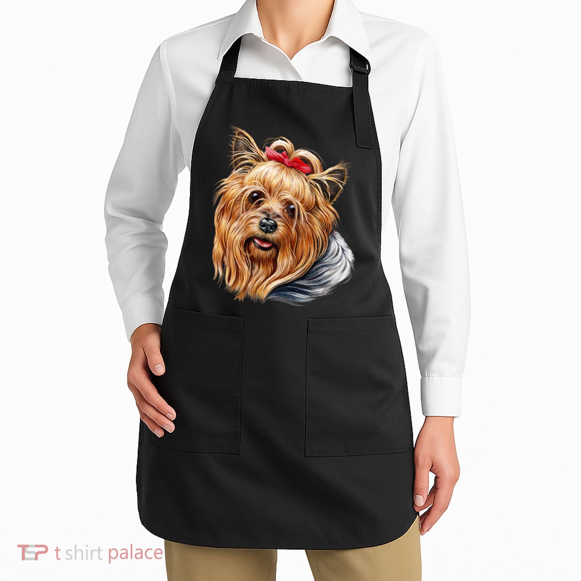 Yorkie Girl Apron