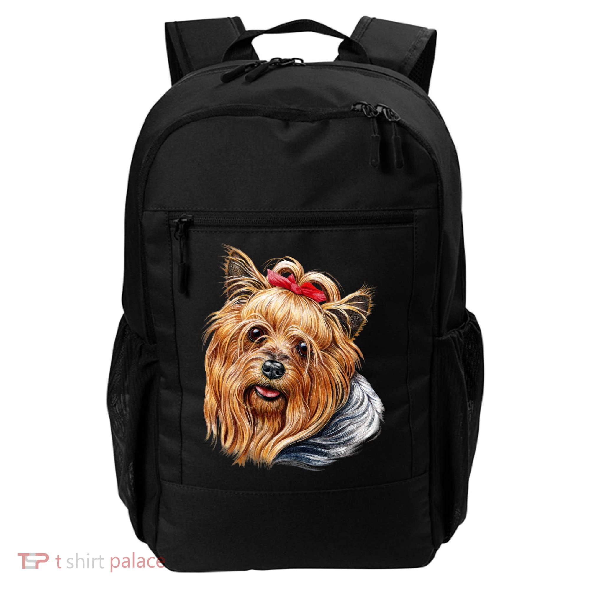 Yorkie Girl Backpack