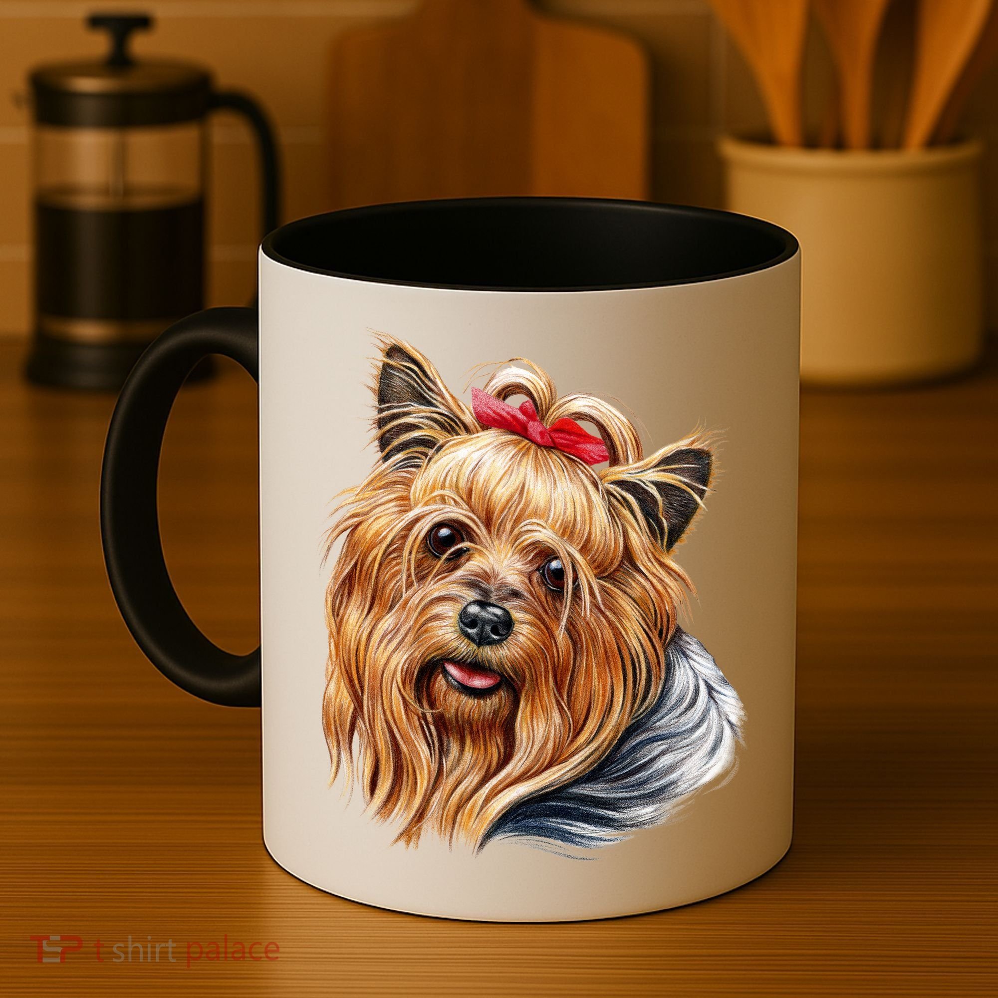 Yorkie Girl Coffee Mug