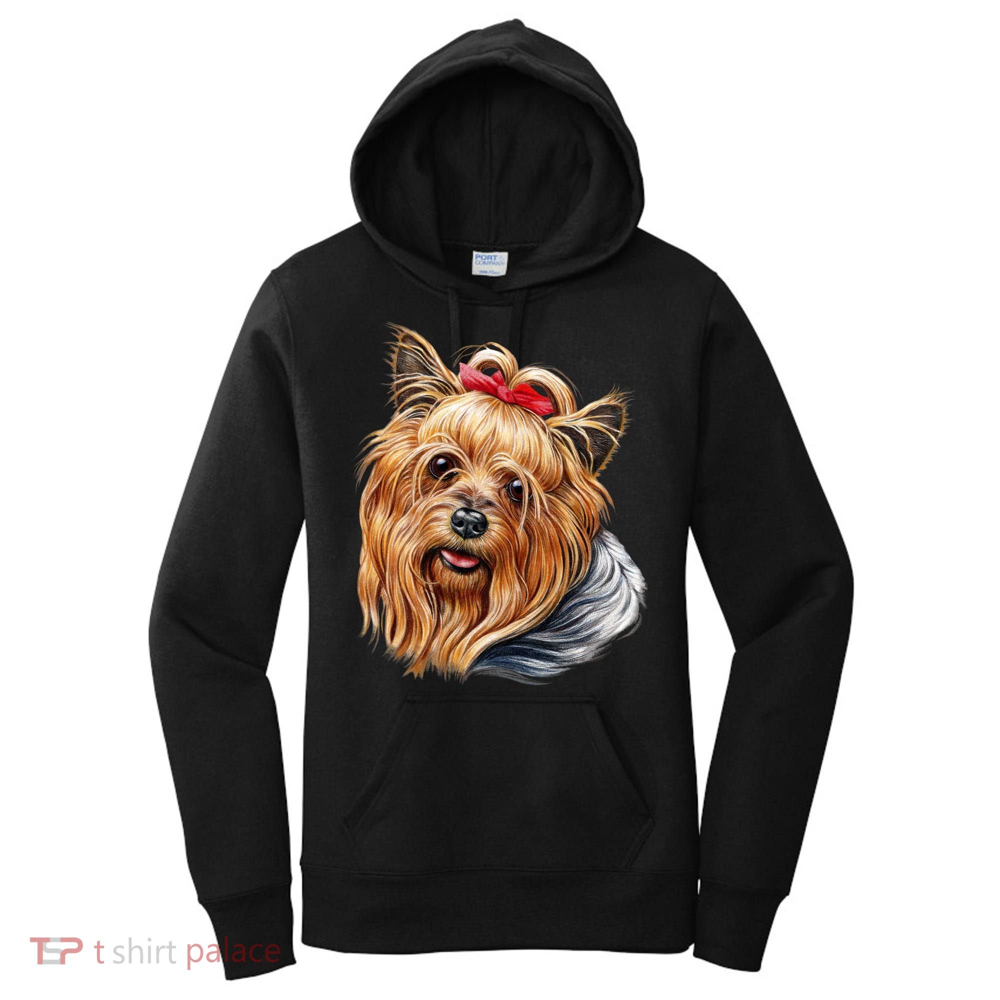 Yorkie Girl Women's Hoodie