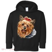 Yorkie Girl Toddler Hoodie thumb 0