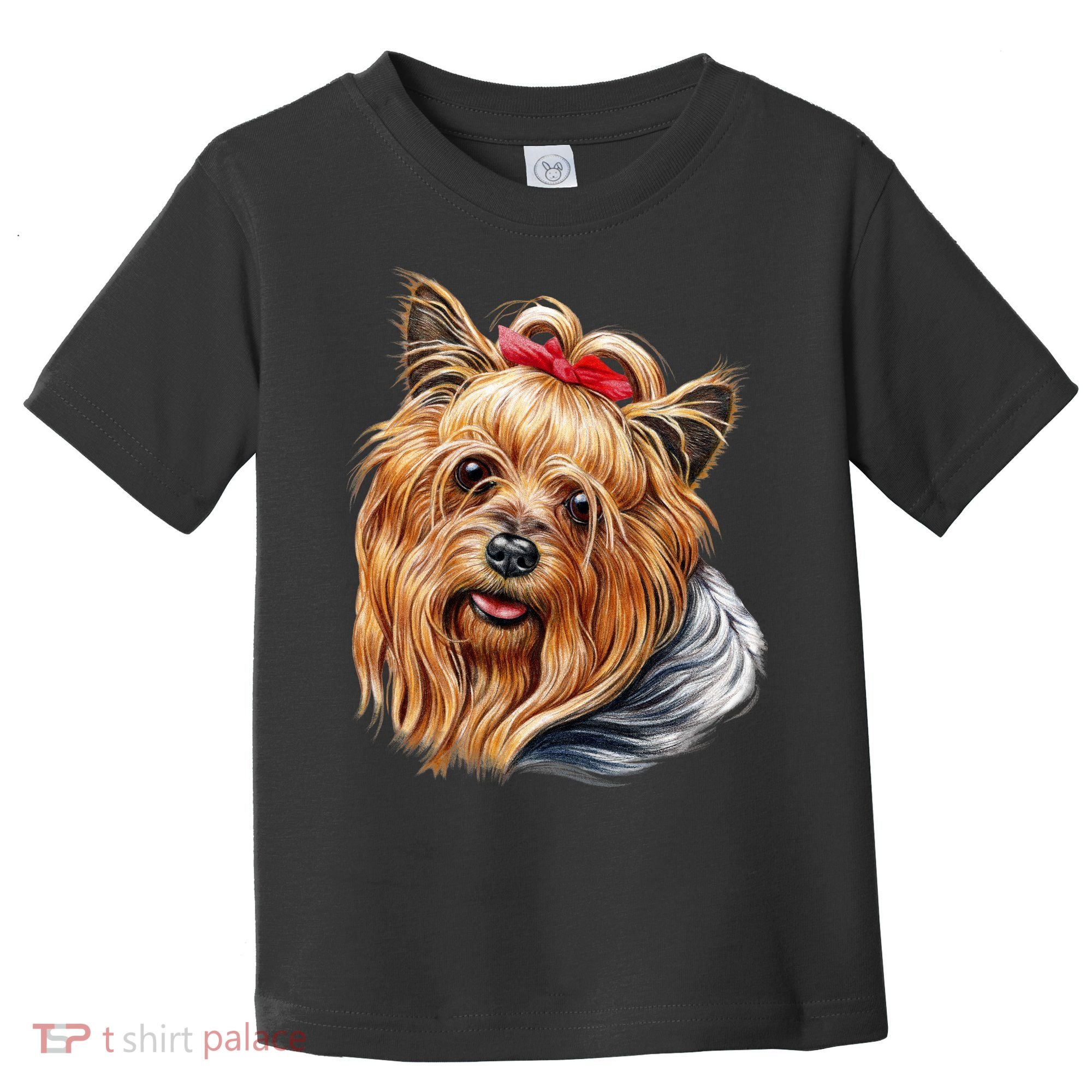 Yorkie Girl Toddler T-Shirt