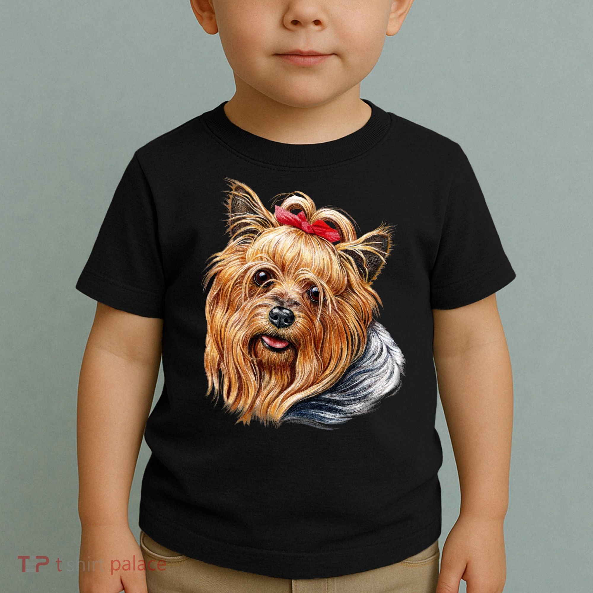 Yorkie Girl Toddler T-Shirt