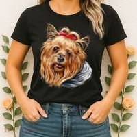 Yorkie Girl Women's T-Shirt thumb 2