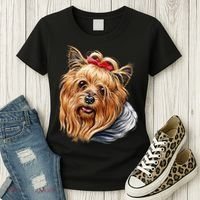 Yorkie Girl Women's T-Shirt thumb 3