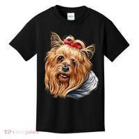 Yorkie Girl Kids T-Shirt thumb 0