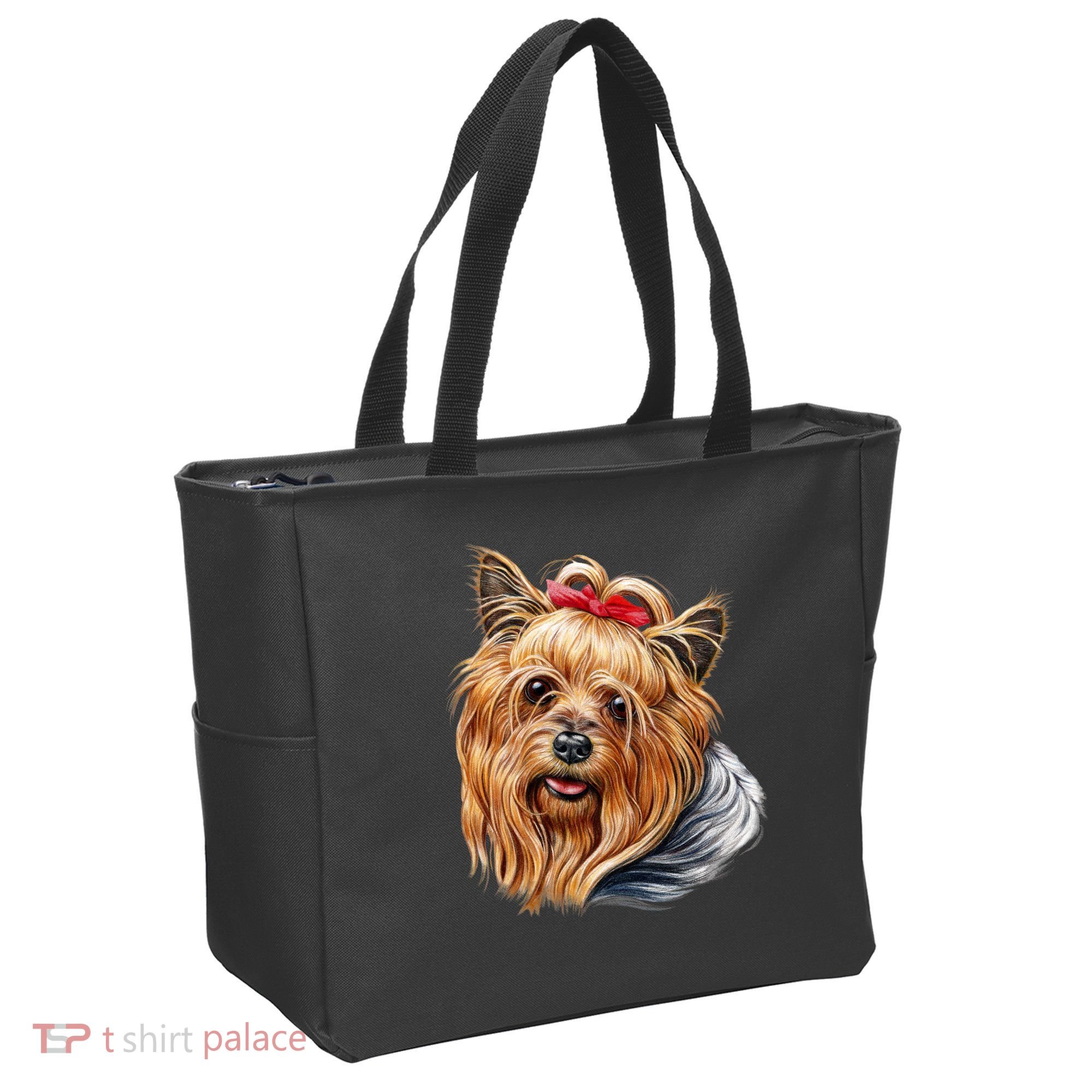 Yorkie Girl Tote Bag